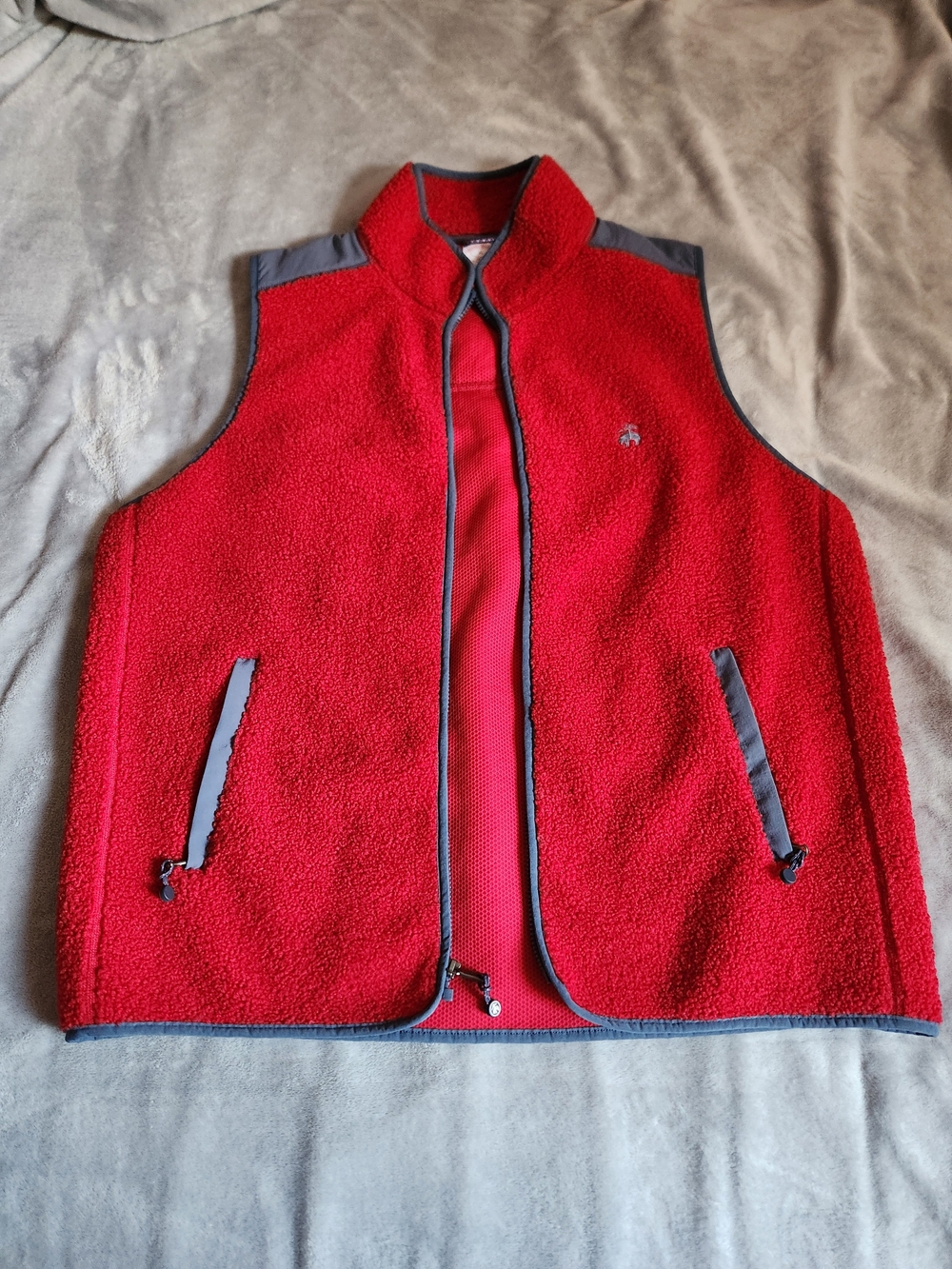 Brooks Brothers fleece vest